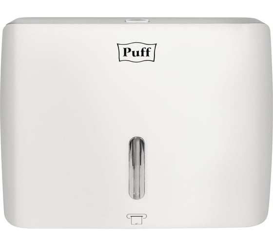 Диспенсер бумажных полотенец Puff 5145, белый, с замком, ABS-пластик 1402.031