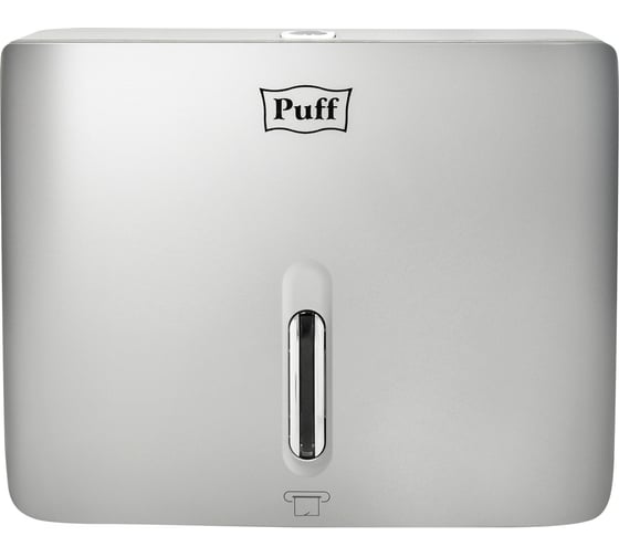 Диспенсер бумажных полотенец Puff 5145S, хром, с замком, ABS-пластик 1402.032