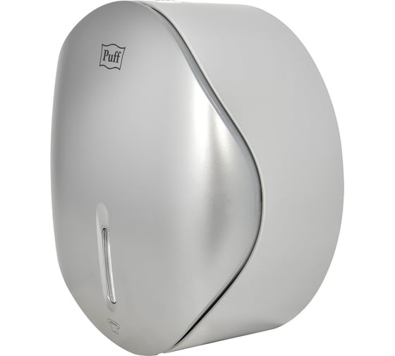 Диспенсер туалетной бумаги Puff Рuff-7145S, хром, с замком, ABS-пластик 1402.035