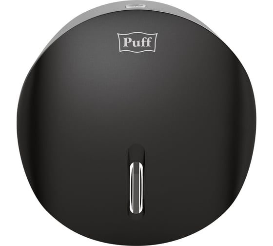 Диспенсер туалетной бумаги Puff Рuff-7145Bl, черный, с замком, ABS-пластик 1402.036