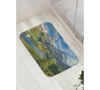 Коврик противоскользящий JoyArty "Горная природа" для ванной, сауны, бассейна, bath_20413