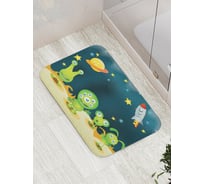 Коврик противоскользящий JoyArty "Инопланетное веселье" для ванной, сауны, бассейна, bath_19601