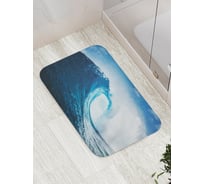 Коврик противоскользящий JoyArty "Удивительные волны" для ванной, сауны, бассейна, bath_18972