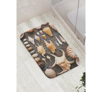 Коврик противоскользящий JoyArty "Сбор ракушек" для ванной, сауны, бассейна, bath_11825