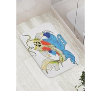 Коврик противоскользящий JoyArty "Магический сом" для ванной, сауны, бассейна, bath_20585