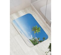 Коврик противоскользящий JoyArty "Пальмовые берега" для ванной, сауны, бассейна, bath_18952