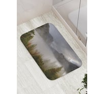 Коврик противоскользящий JoyArty "Мрачный туман" для ванной, сауны, бассейна, bath_19021