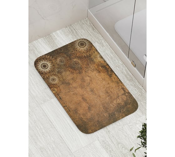 Коврик противоскользящий JoyArty "Абстракция часовых механизмов" для ванной, сауны, бассейна, bath_33526 1