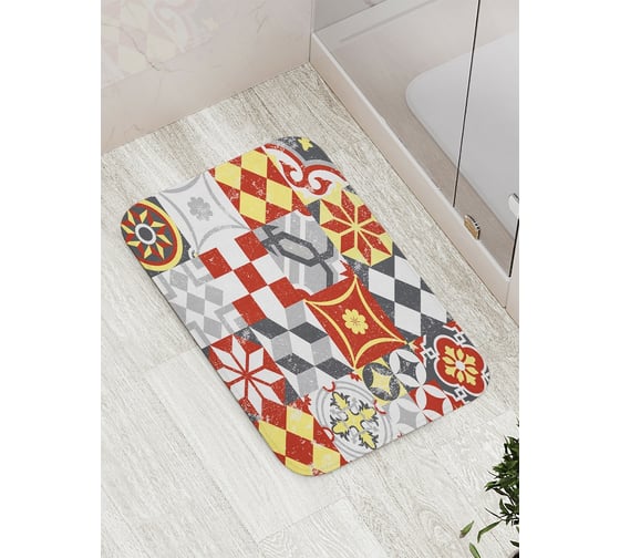 Коврик противоскользящий JoyArty "Мраморные рисунки" для ванной, сауны, бассейна, bath_18865