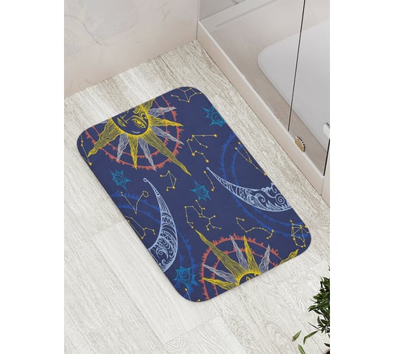 Коврик противоскользящий JoyArty "Звездные созвездия" для ванной, сауны, бассейна, bath_18688 1