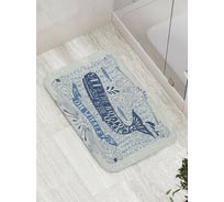 Коврик противоскользящий JoyArty "Ой Кит" для ванной, сауны, бассейна, bath_33583