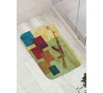 Коврик противоскользящий JoyArty "Автомат с цветными квадратами" для ванной, сауны, бассейна, bath_378754