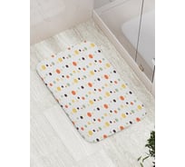 Коврик противоскользящий JoyArty "Падение шаров" для ванной, сауны, бассейна, bath_20816