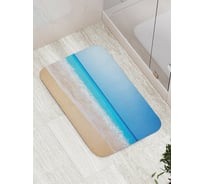 Коврик противоскользящий JoyArty "Теплая волна" для ванной, сауны, бассейна, bath_21089