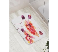 Коврик противоскользящий JoyArty "Цветение бутонов" для ванной, сауны, бассейна, bath_30832