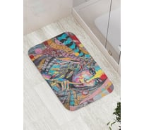 Коврик противоскользящий JoyArty "Дух тишины" для ванной, сауны, бассейна, bath_21412