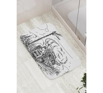 Коврик противоскользящий JoyArty "Паровозные перевозки" для ванной, сауны, бассейна, bath_22389