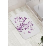 Коврик противоскользящий JoyArty "Выращивание цветов" для ванной, сауны, бассейна, bath_22262