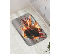 Коврик противоскользящий JoyArty "Солнечные осколки" для ванной, сауны, бассейна, bath_22241