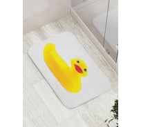 Коврик противоскользящий JoyArty "Игрушка утенок" для ванной, сауны, бассейна, bath_23375