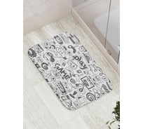 Коврик противоскользящий JoyArty "Игровой мир" для ванной, сауны, бассейна, bath_23515