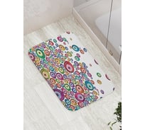 Коврик противоскользящий JoyArty "Красочное увлечение" для ванной, сауны, бассейна, bath_4476