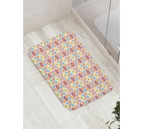 Коврик противоскользящий JoyArty "Цветочные поцелуи" для ванной, сауны, бассейна, bath_4435