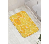 Коврик противоскользящий JoyArty "Цитрусы" для ванной, сауны, бассейна, bath_378803