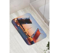 Коврик противоскользящий JoyArty "Разведенный мост" для ванной, сауны, бассейна, bath_378825