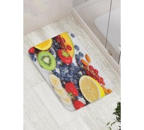 Коврик противоскользящий JoyArty "Витаминный набор" для ванной, сауны, бассейна, bath_378808