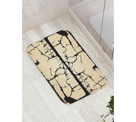 Коврик противоскользящий JoyArty "Темные повреждения" для ванной, сауны, бассейна, bath_4591 1