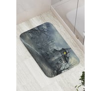 Коврик противоскользящий JoyArty "Готический замок" для ванной, сауны, бассейна, bath_4592