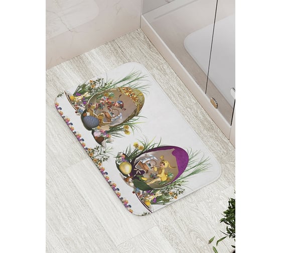 Коврик противоскользящий JoyArty "Маленькие волшебницы" для ванной, сауны, бассейна, bath_2493 1