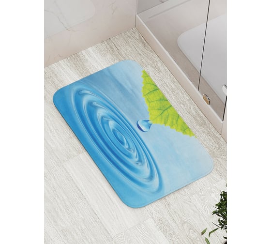 Коврик противоскользящий JoyArty "Водная энергия" для ванной, сауны, бассейна, bath_2613 1