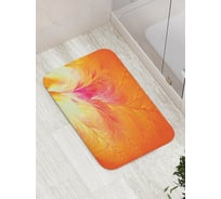 Коврик противоскользящий JoyArty "Цветочное воспламенение" для ванной, сауны, бассейна, bath_2655