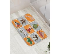 Коврик противоскользящий JoyArty "Праздничный сезон" для ванной, сауны, бассейна, bath_2714