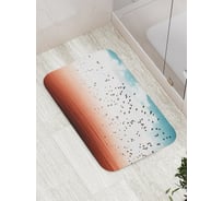 Коврик противоскользящий JoyArty "Птичий перелет" для ванной, сауны, бассейна, bath_2776