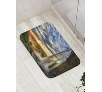 Коврик противоскользящий JoyArty "Пещерная тайна" для ванной, сауны, бассейна, bath_2742