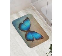 Коврик противоскользящий JoyArty "Спокойствие бабочки" для ванной, сауны, бассейна, bath_3534