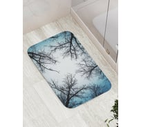 Коврик противоскользящий JoyArty "Небесный лес" для ванной, сауны, бассейна, bath_3441
