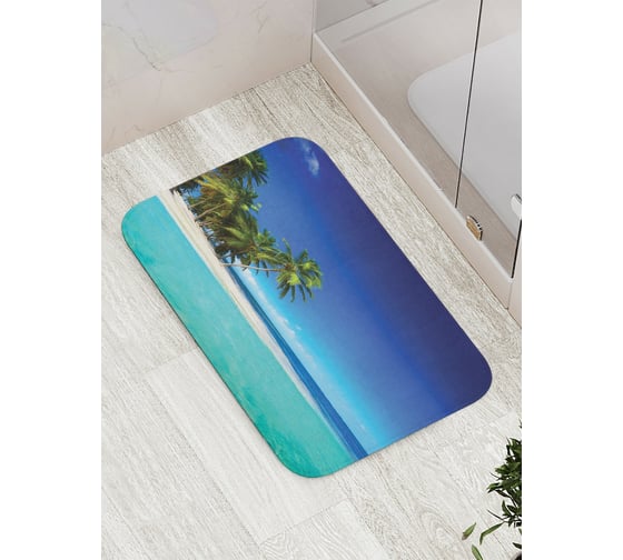 Коврик противоскользящий JoyArty "Морская прохлада" для ванной, сауны, бассейна, bath_5568 1