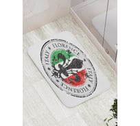 Коврик противоскользящий JoyArty "Герб Флоренсии" для ванной, сауны, бассейна, bath_5131