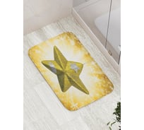 Коврик противоскользящий JoyArty "Сияние праздничной звезды" для ванной, сауны, бассейна, bath_5531