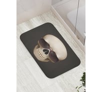 Коврик противоскользящий JoyArty "Стильный ужас" для ванной, сауны, бассейна, bath_3826