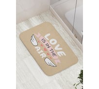 Коврик противоскользящий JoyArty "Любовь в воздухе" для ванной, сауны, бассейна, bath_3497