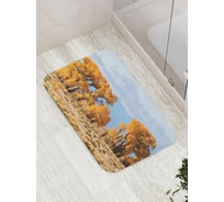 Коврик противоскользящий JoyArty "Пустынный лес" для ванной, сауны, бассейна, bath_4151