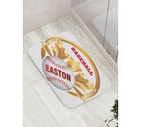 Коврик противоскользящий JoyArty "Истон Бейсбол" для ванной, сауны, бассейна, bath_3960