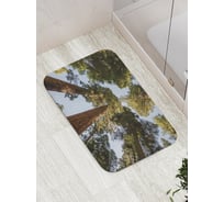 Коврик противоскользящий JoyArty "Вековой лес" для ванной, сауны, бассейна, bath_4136