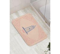 Коврик противоскользящий JoyArty "Старинный маяк" для ванной, сауны, бассейна, bath_3502