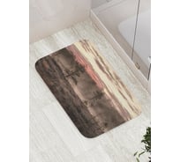 Коврик противоскользящий JoyArty "Выжженый лес" для ванной, сауны, бассейна, bath_4135